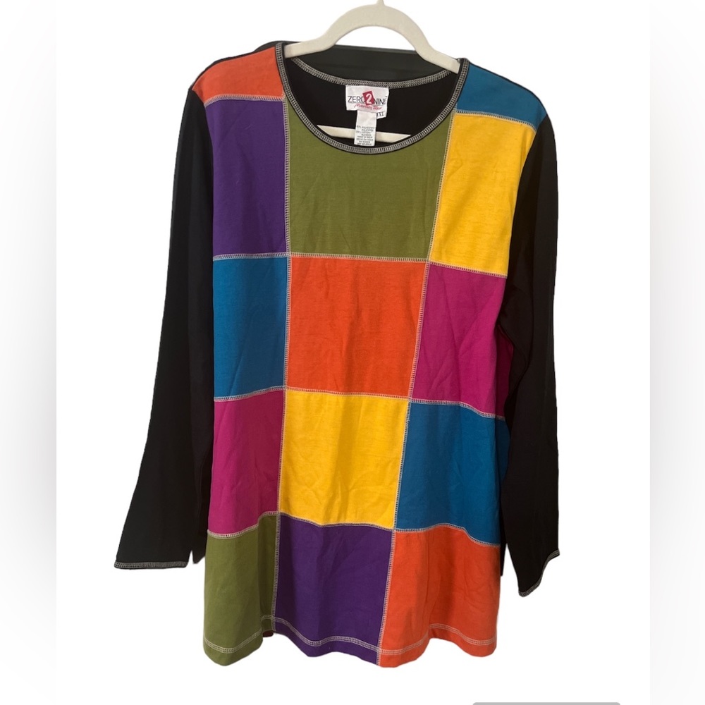 NWT  Zero 2 Nine Maternity Wear long tunic top Size XL